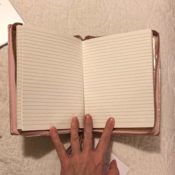 Hello Gorgeous Journal w Rose Gold Zipper Jacket - Picture 2 of 5